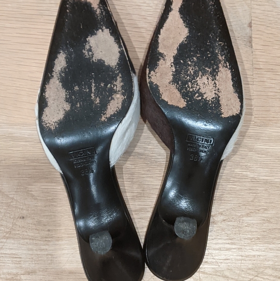 Vicini vintage cow print kitten heel mules - Picture 10 of 10